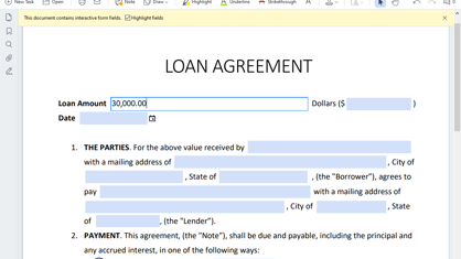 fill PDF forms
