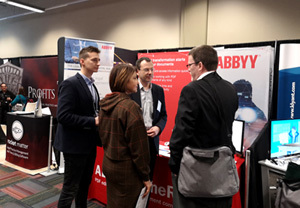 At ABBYY booth, visitors learned about features and capabilities of ABBYY solutions for the legal industry