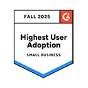 G2 - Highest User Adoption, Small Business - Fall 2025